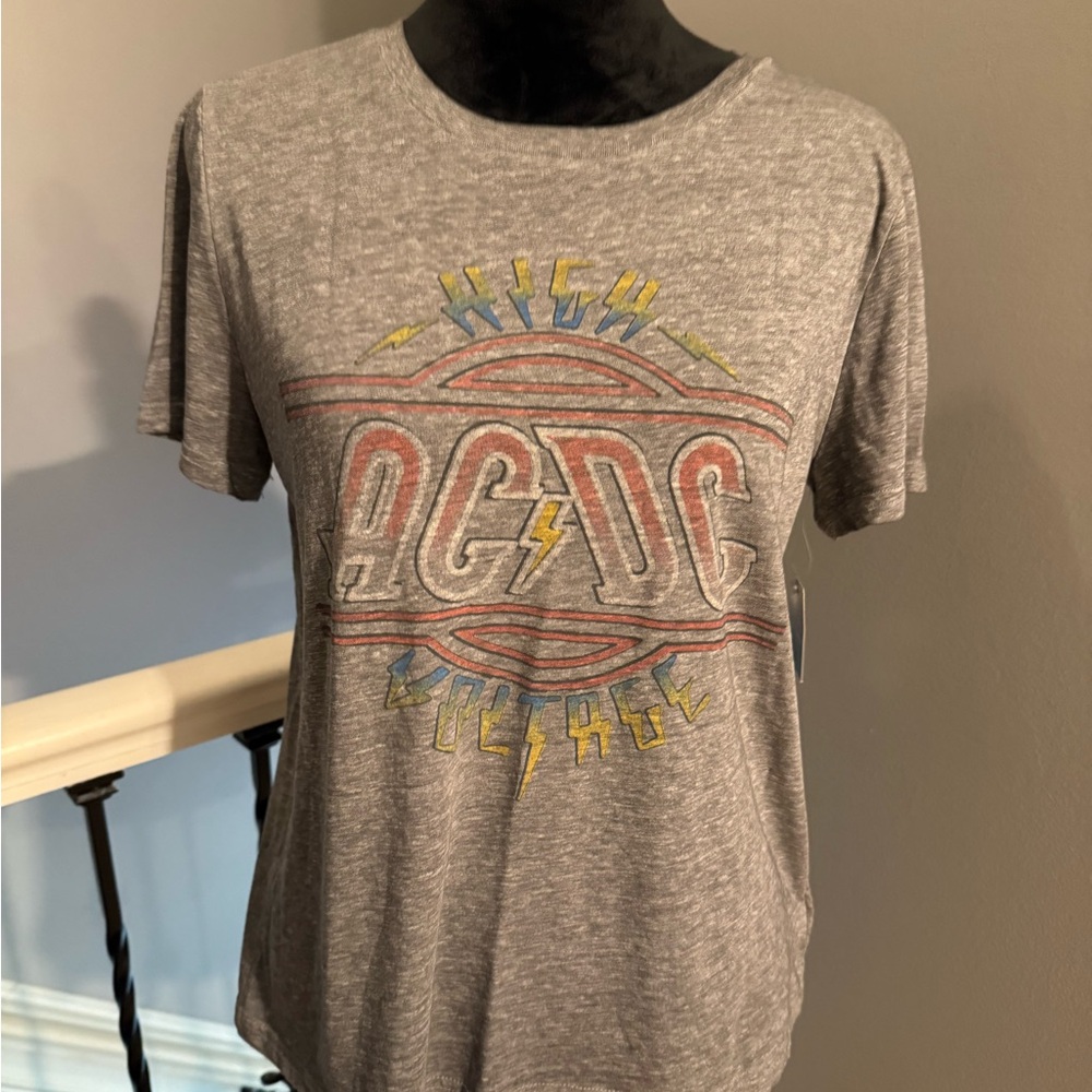 Lucky Brand grey AC/DC Tee